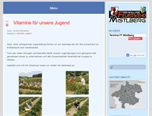 Tablet Screenshot of ff-mistlberg.at